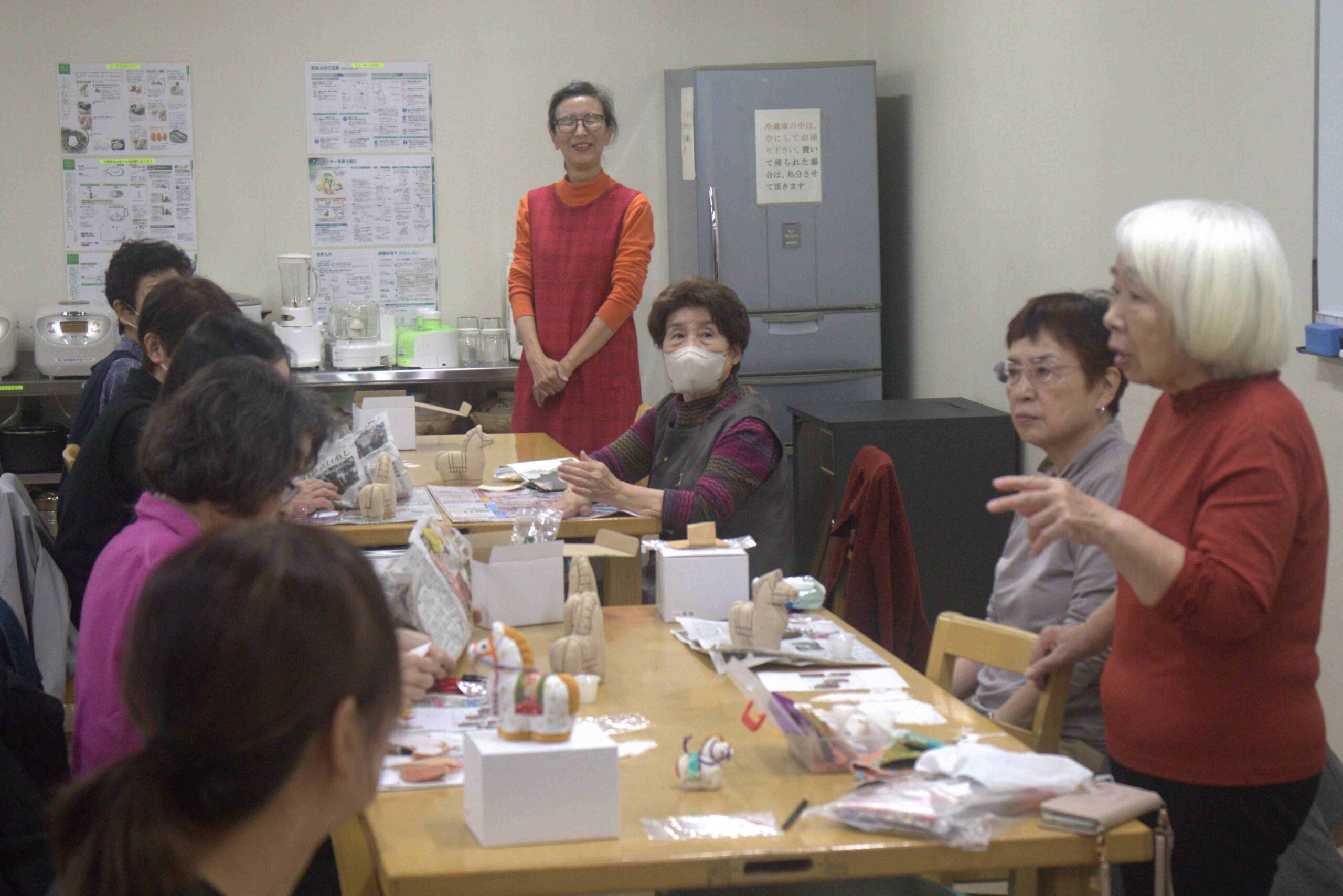 木目込み講座が開催されました 11月10日(月)